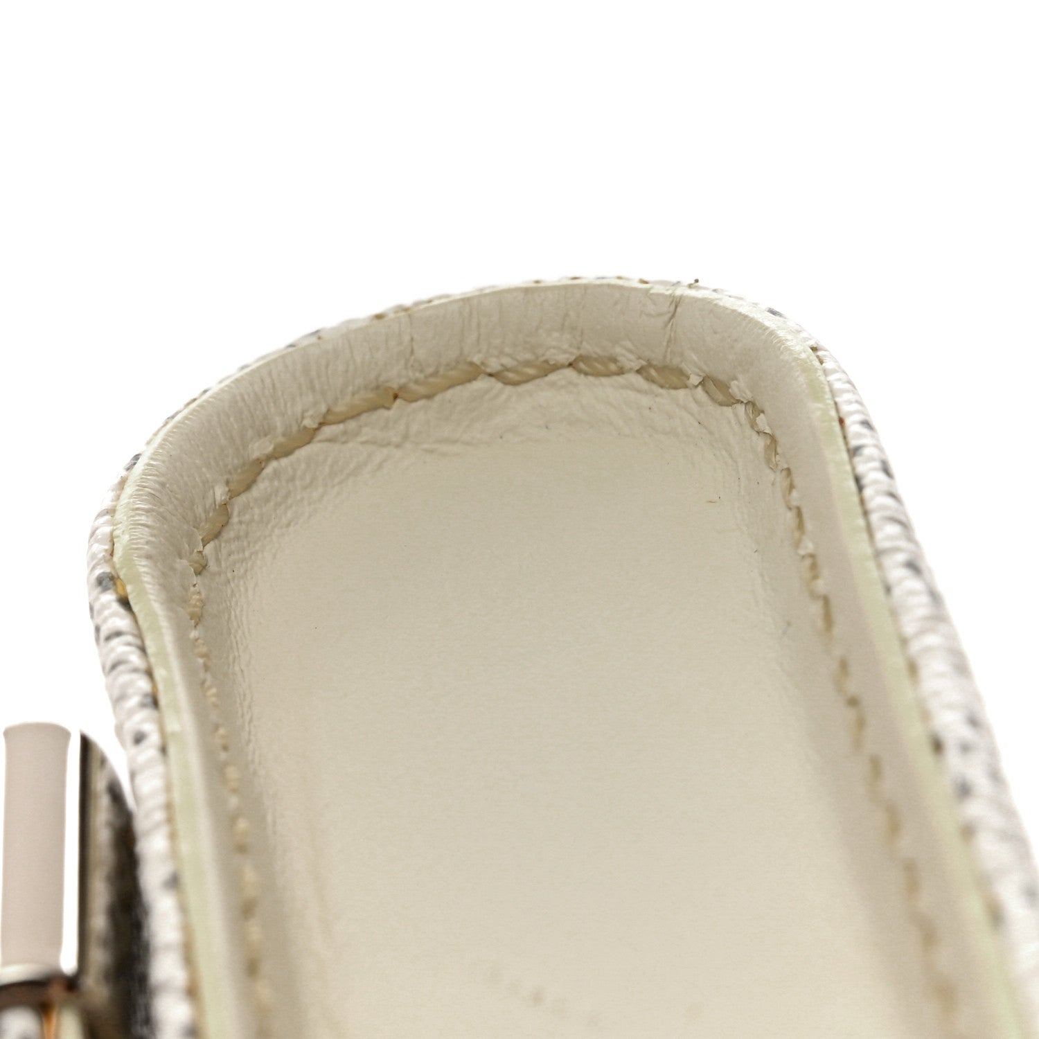 Goyard Goyardine Monte Carlo Bois Clutch White 11 of 12