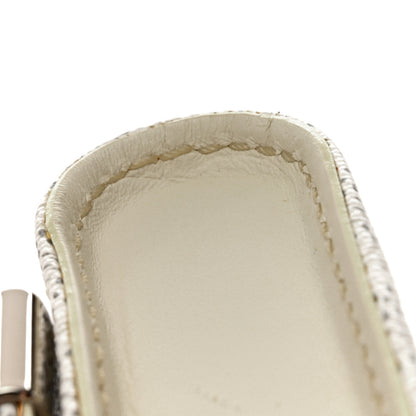 Goyard Goyardine Monte Carlo Bois Clutch White 11 of 12