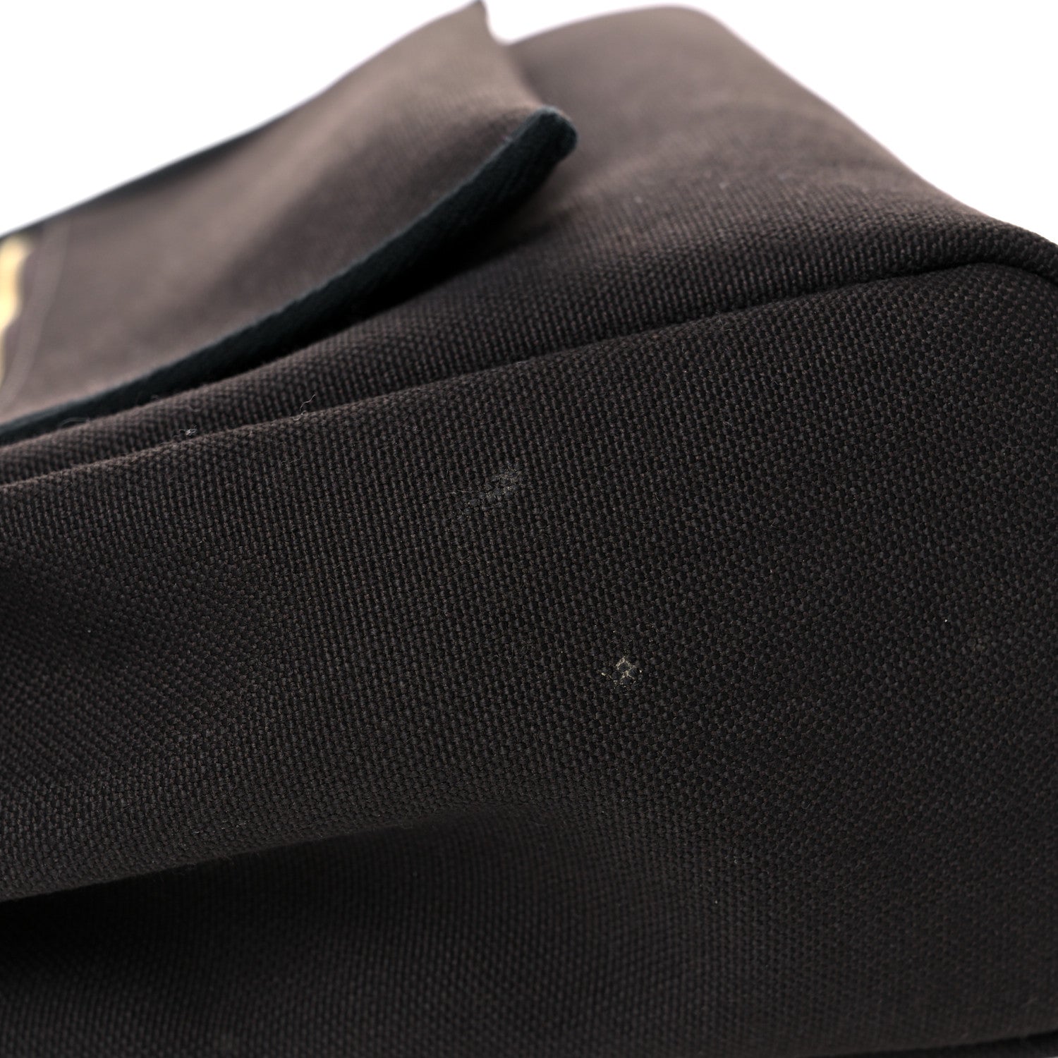 Hermes Military Toile Vache Hunter Herbag Zip PM 31 Black 12 of 17