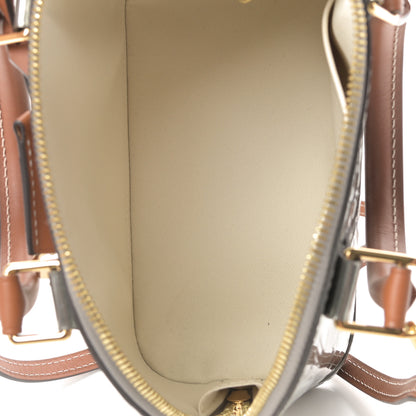Louis Vuitton Vernis Alma BB Gris Metal 5 of 11