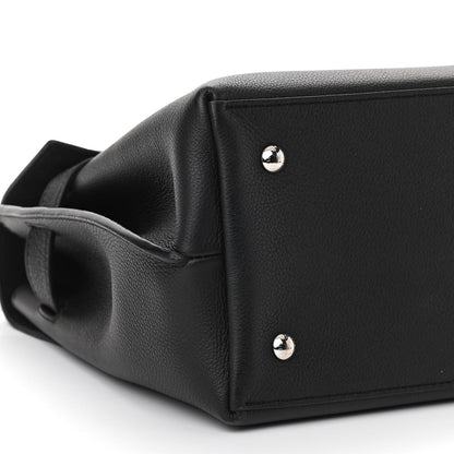 Louis Vuitton Soft Calfskin Lockme Ever MM Black 9 of 10