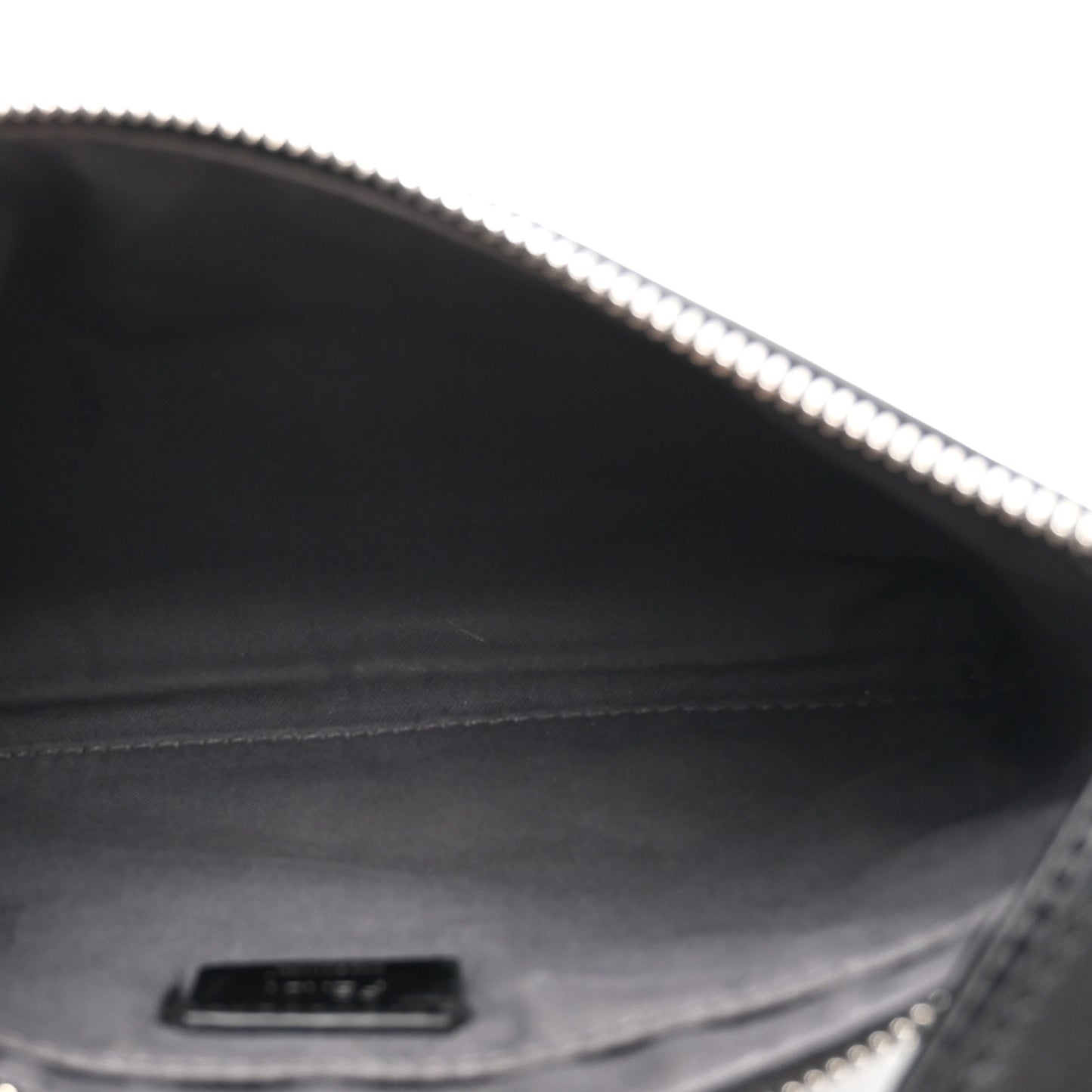 Vitello Mini Crossbody Pouch Black