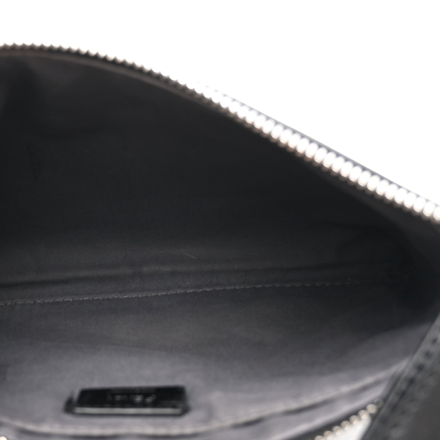 Fendi Vitello Mini Crossbody Pouch Black 5 of 10