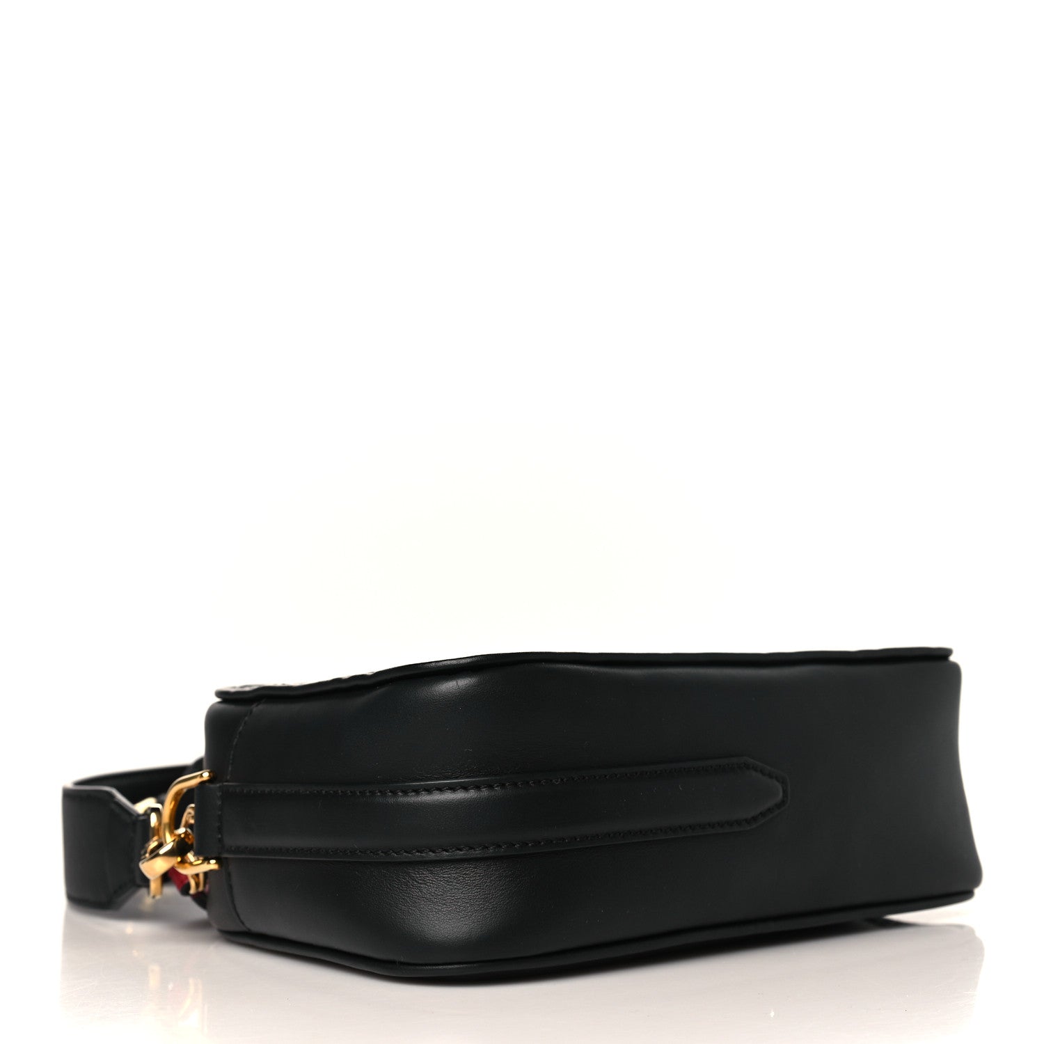 Fendi Vitello Century F is Fendi Bi-Color FF 1974 Embossed Camera Case Maya Black 4 of 9