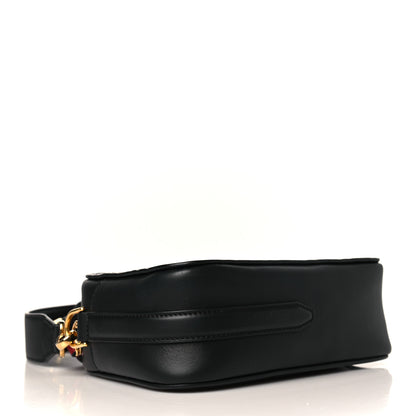 Fendi Vitello Century F is Fendi Bi-Color FF 1974 Embossed Camera Case Maya Black 4 of 9