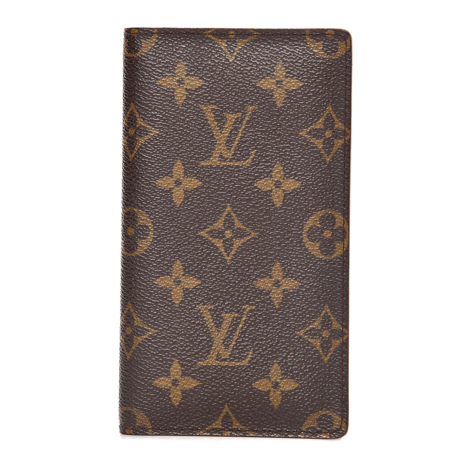 Louis Vuitton Monogram Checkbook Holder Case Wallet 1 of 10