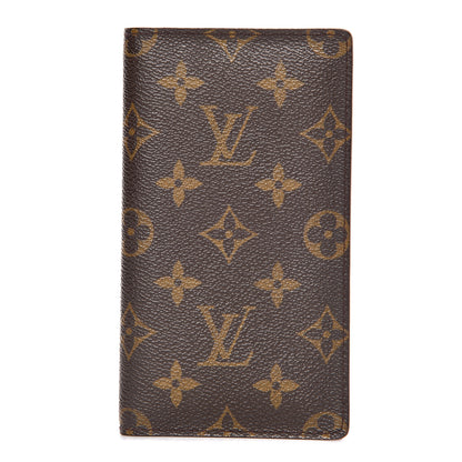 Louis Vuitton Monogram Checkbook Holder Case Wallet 1 of 10