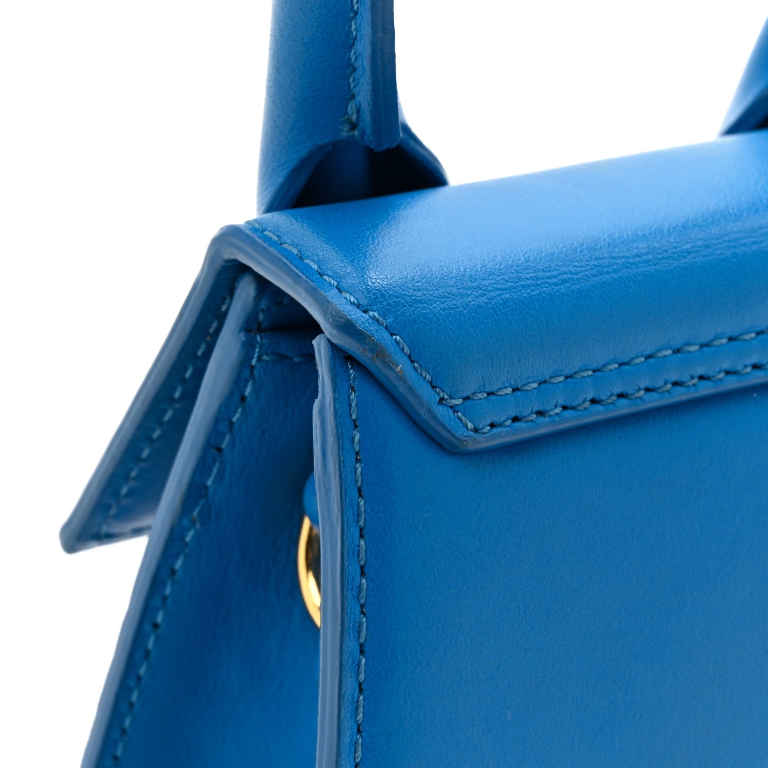 Jacquemus Smooth Calfskin Le Chiquito Blue 14 of 15