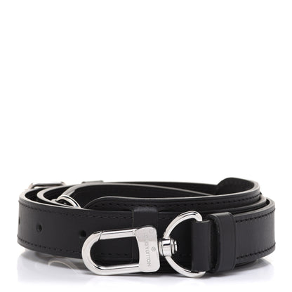 Louis Vuitton Calfskin Adjustable Keepall Bandouliere Shoulder Strap Black 1 of 3