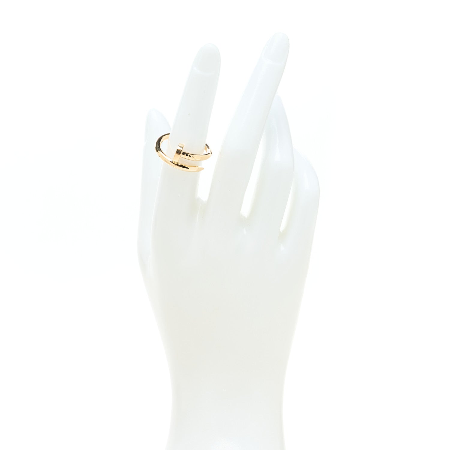 Cartier 18K Yellow Gold Juste Un Clou Ring 54 6.75 2 of 6