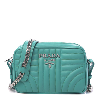 Prada Soft Calfskin Diagramme Camera Bag Giada 1 of 9