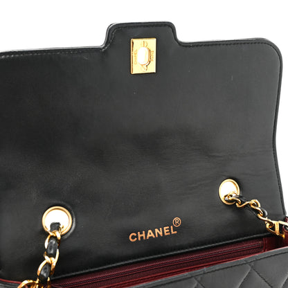 Chanel Lambskin Quilted Small Single Flap Black 11 of 17