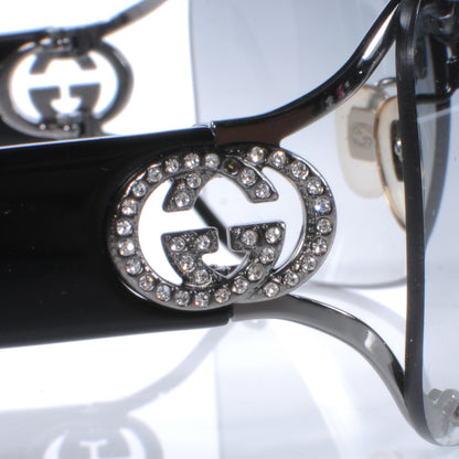 Gucci Crystal GG Sunglasses 2820 Black 6 of 6