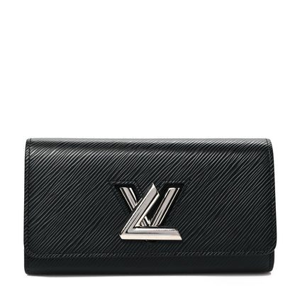 Louis Vuitton Epi Twist Wallet Black 1 of 7