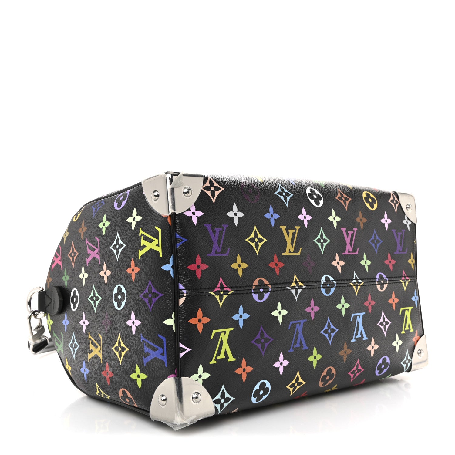 Louis Vuitton LV X TM Monogram Multicolor Speedy Soft 30 Black 4 of 9
