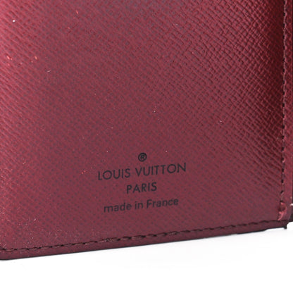 Louis Vuitton Damier Ebene Juliette Wallet Bordeaux Black 8 of 15