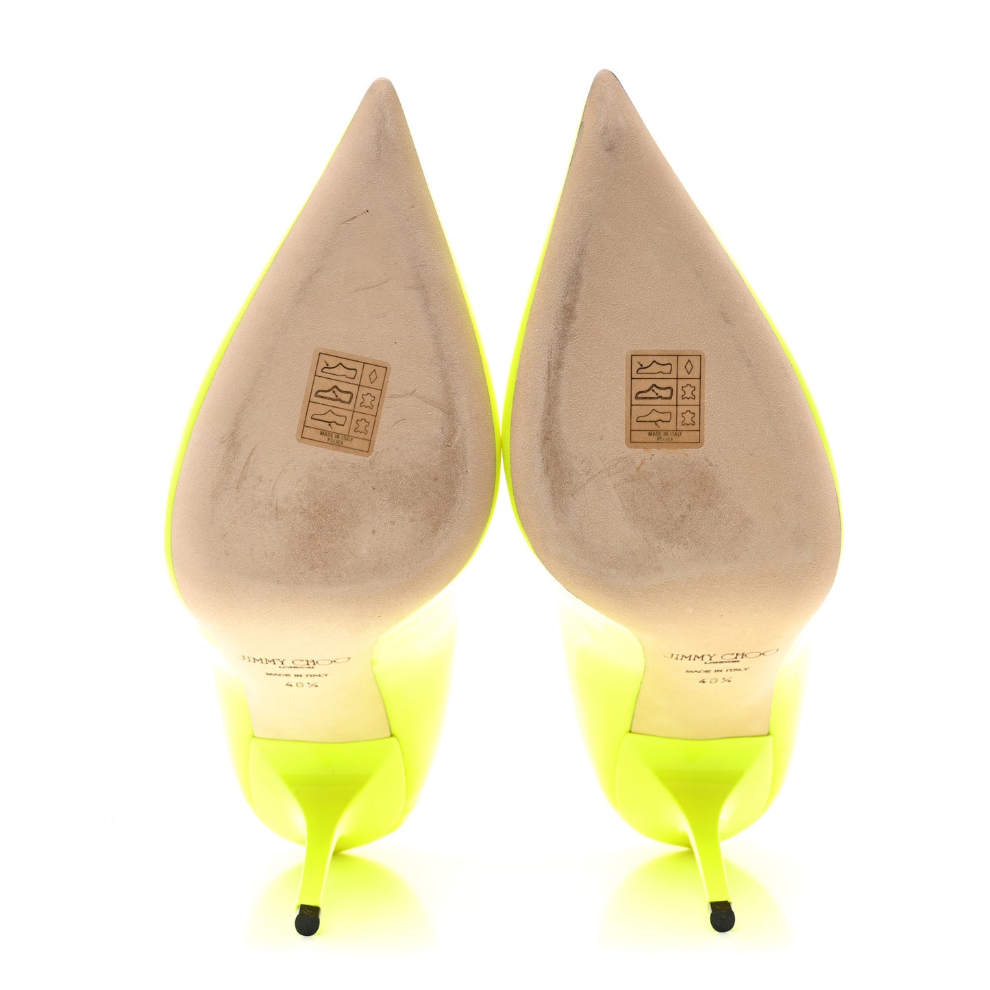 Patent Agnes Pumps 40.5 Neon Citron