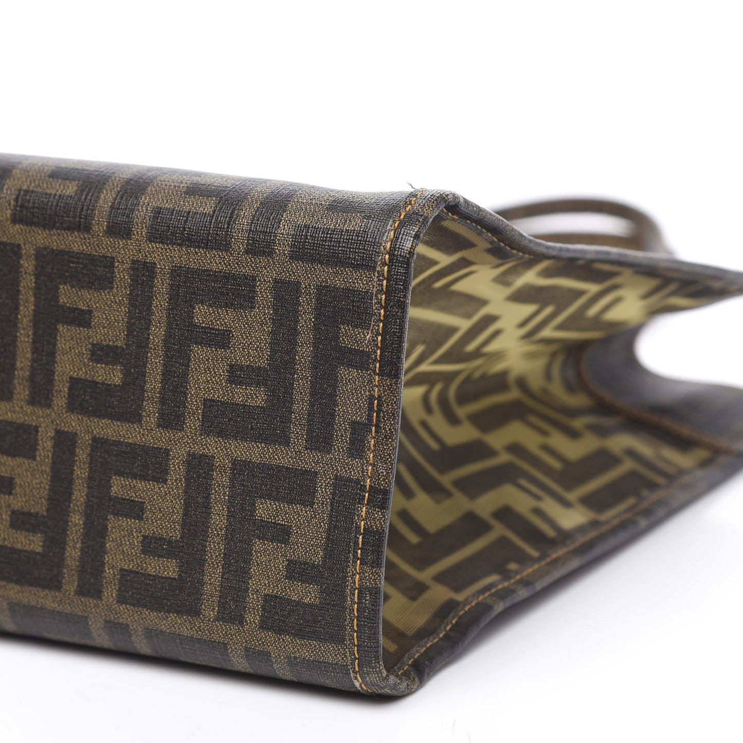Mesh Glazed Fabric FF 1974 Tote Tobacco