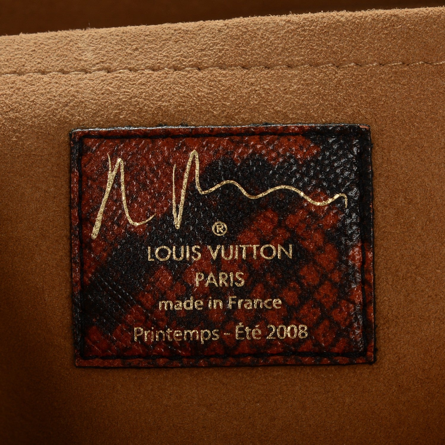 Louis Vuitton Monogram Karung Mancrazy Jokes Bag 6 of 6