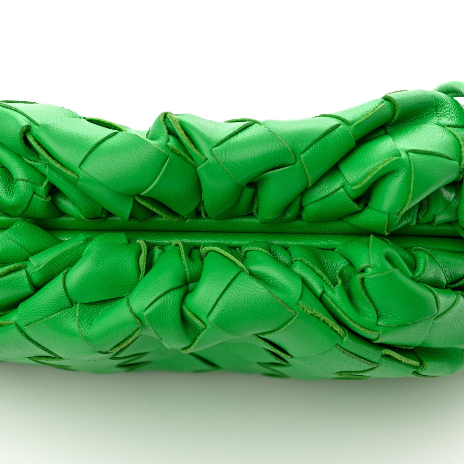 Bottega Veneta Nappa Intrecciato The Mini Pouch Clutch Parakeet 12 of 12