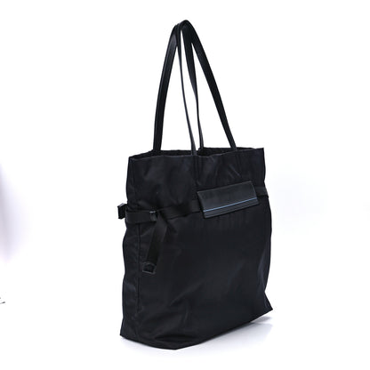 Prada Tessuto Soft Calf Nylon Tote Black 3 of 11