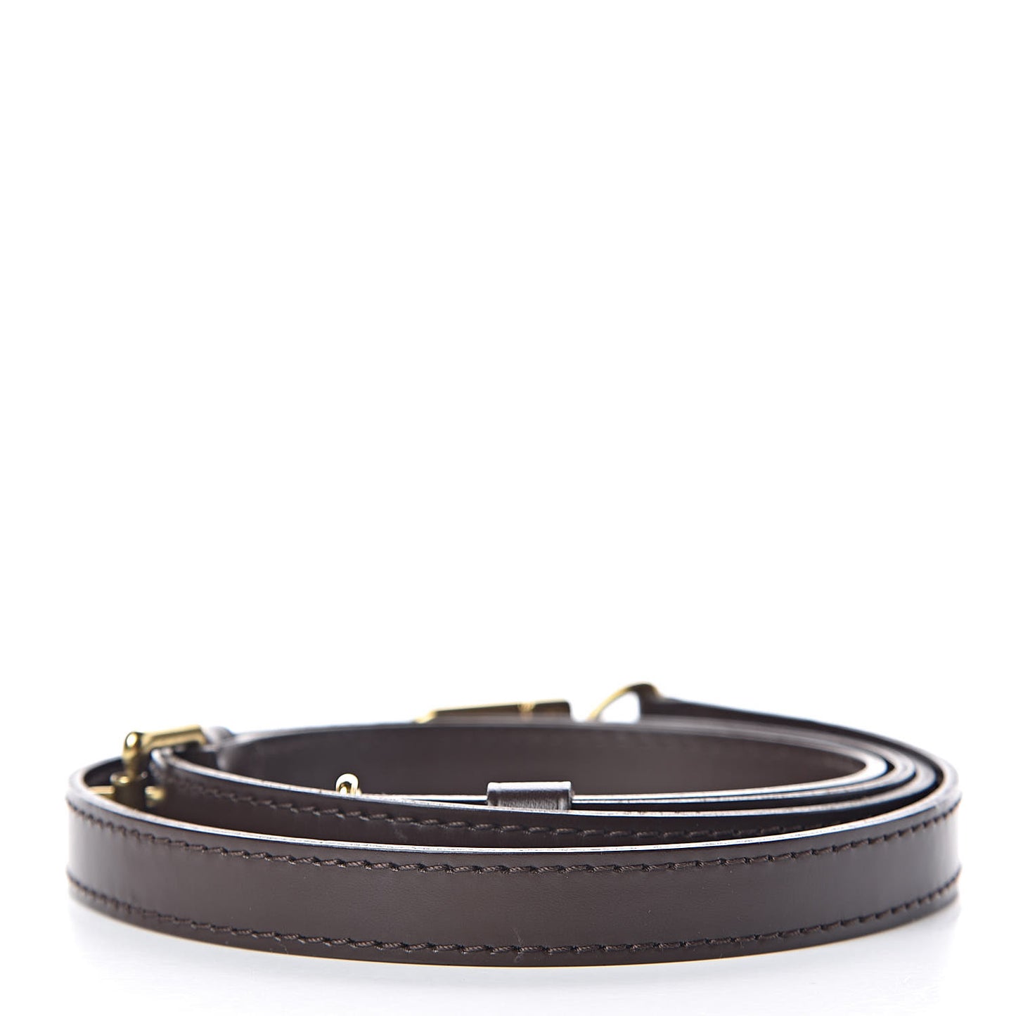 Calfskin 16mm Adjustable Shoulder Strap Brown