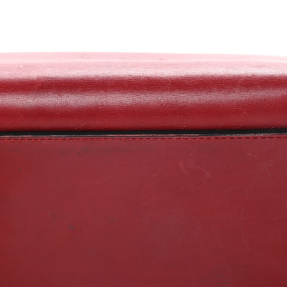 Celine Smooth Calfskin Medium Edge Shoulder Bag Red 18 of 24