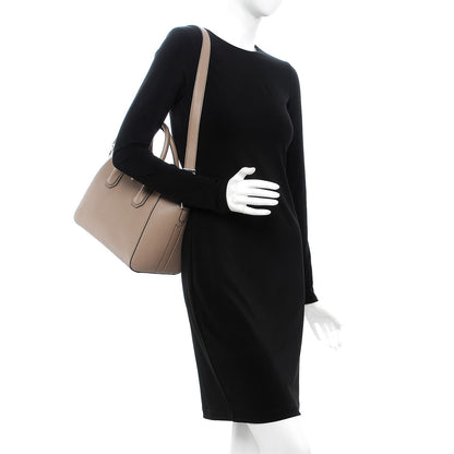 Givenchy Sugar Goatskin Small Antigona Mastic 2 of 9