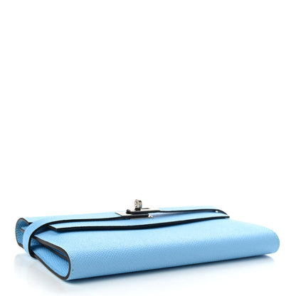 Hermes Epsom Kelly Longue Wallet Celeste 4 of 8