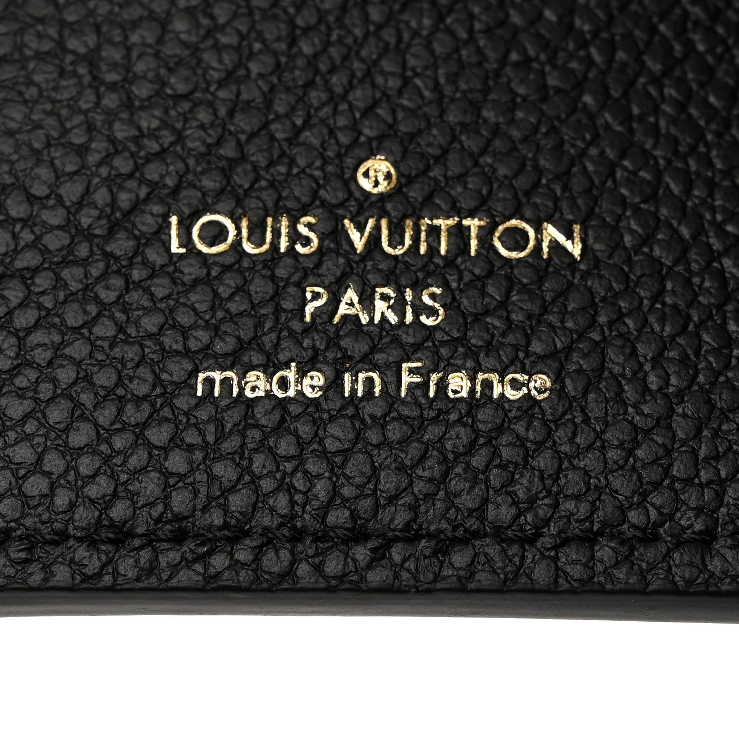 Louis Vuitton Empreinte Monogram Giant Victorine Wallet Black Beige 6 of 6