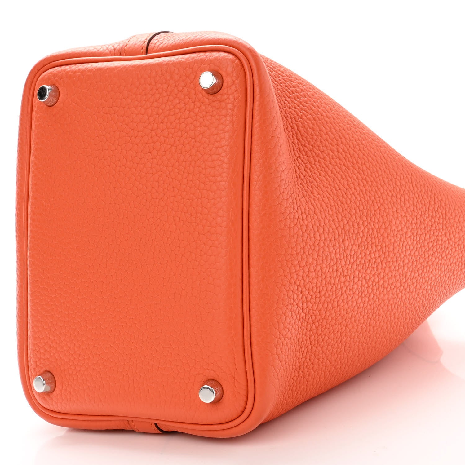 Hermes Taurillon Clemence Picotin Lock 18 PM Orange 9 of 9