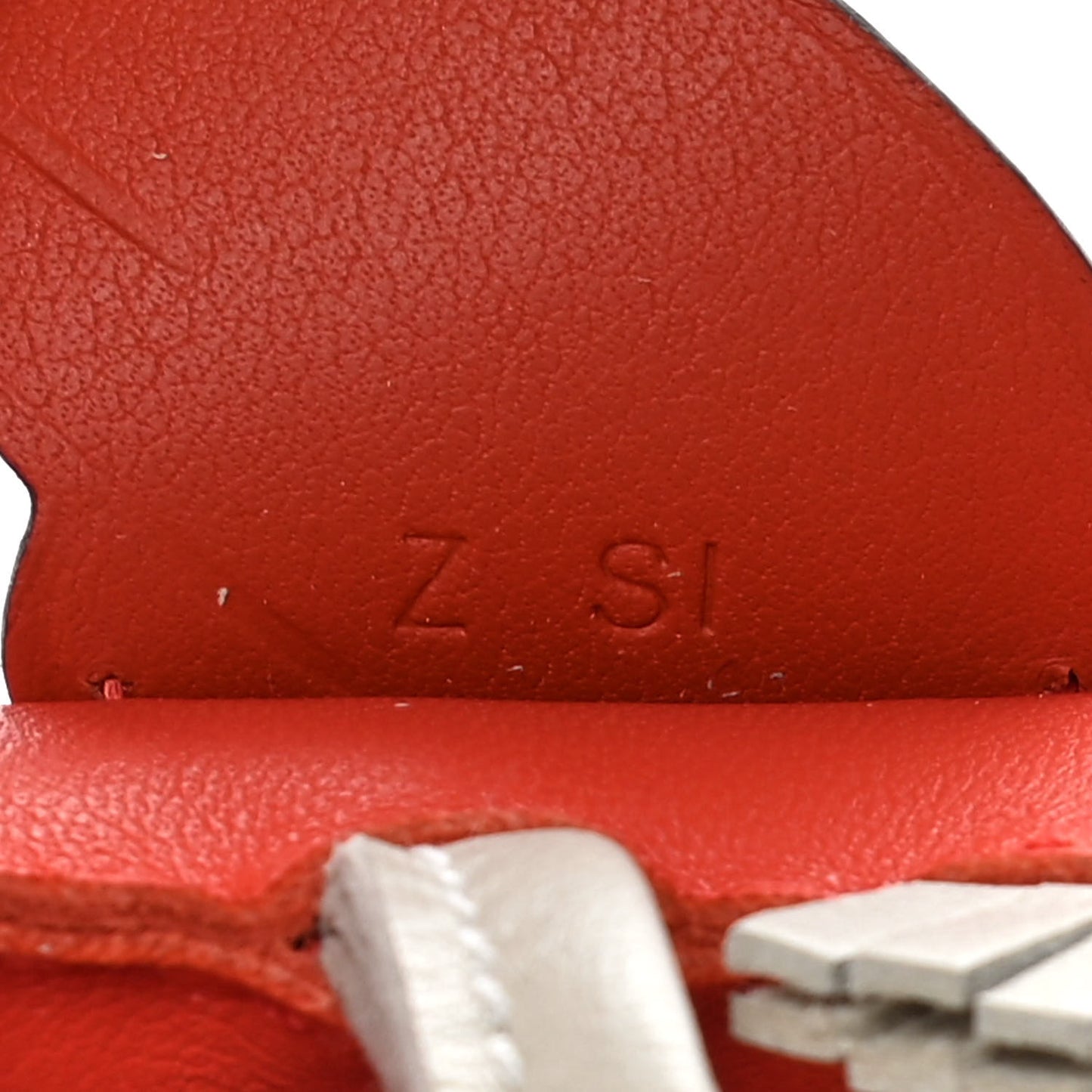 Milo Lambskin Grigri Rodeo Pegase Horse Bag Charm PM Orange Poppy Craie Terre Battue