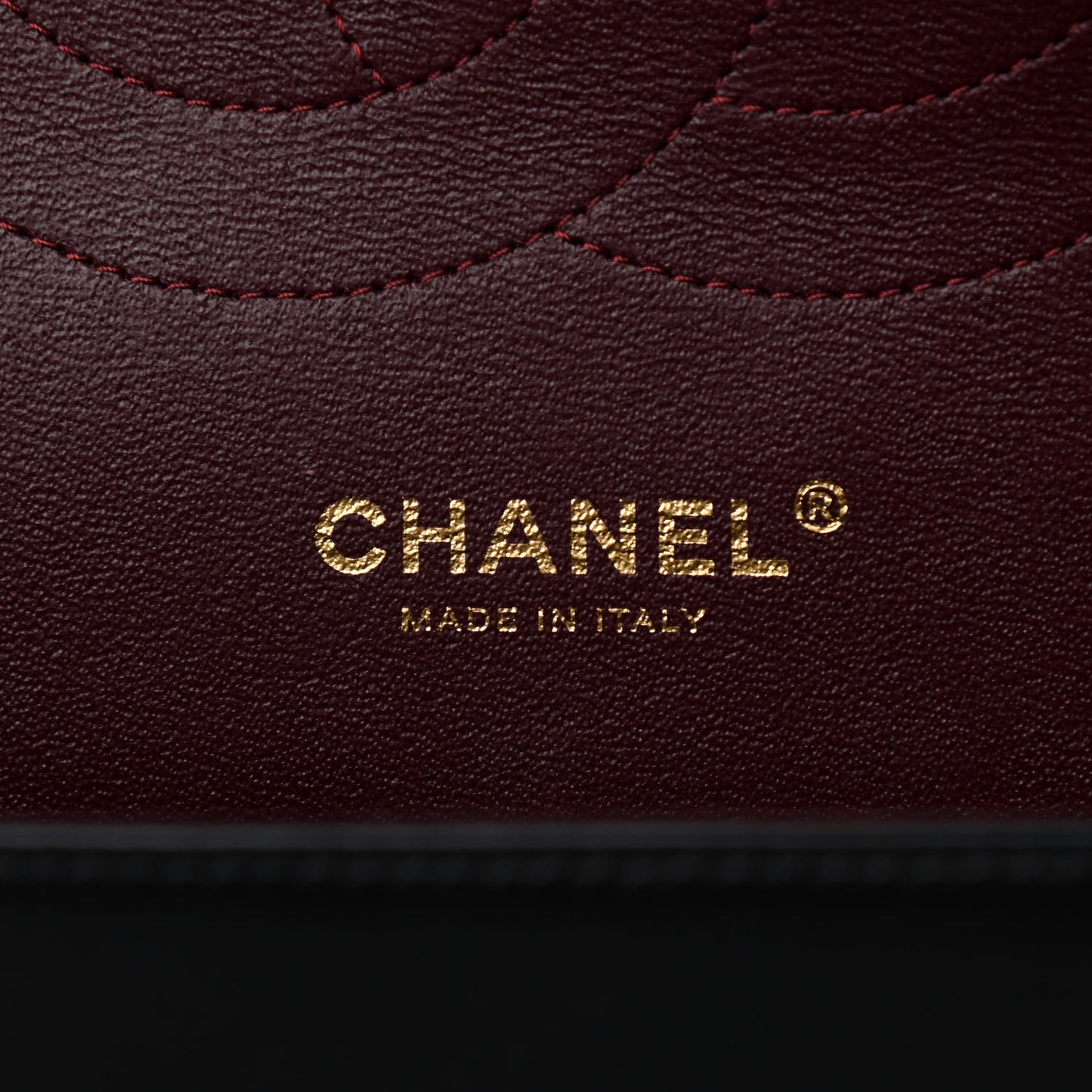 Lambskin Quilted Jumbo Double Flap Black