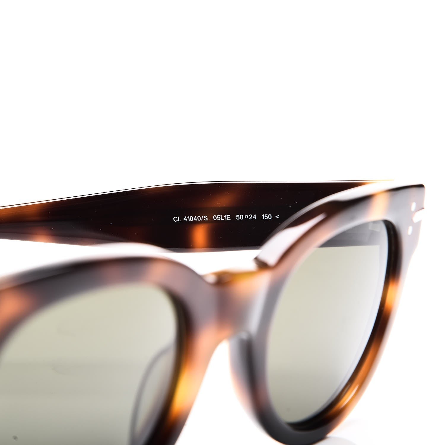 Celine Sunglasses CL 41040/S Tortoise 5 of 7
