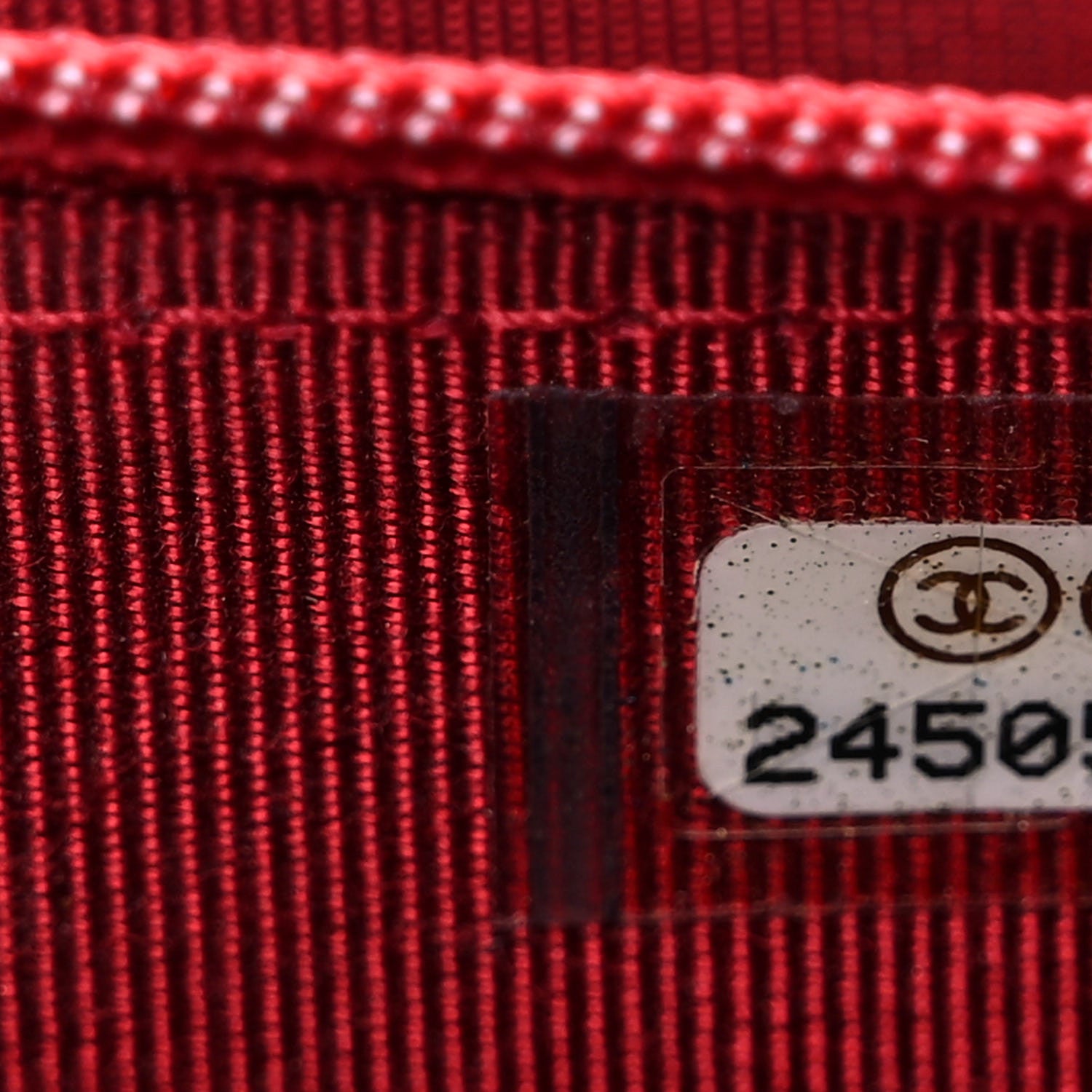 Chanel Caviar Quilted Square Wallet On Chain WOC Dark Red 8 of 11