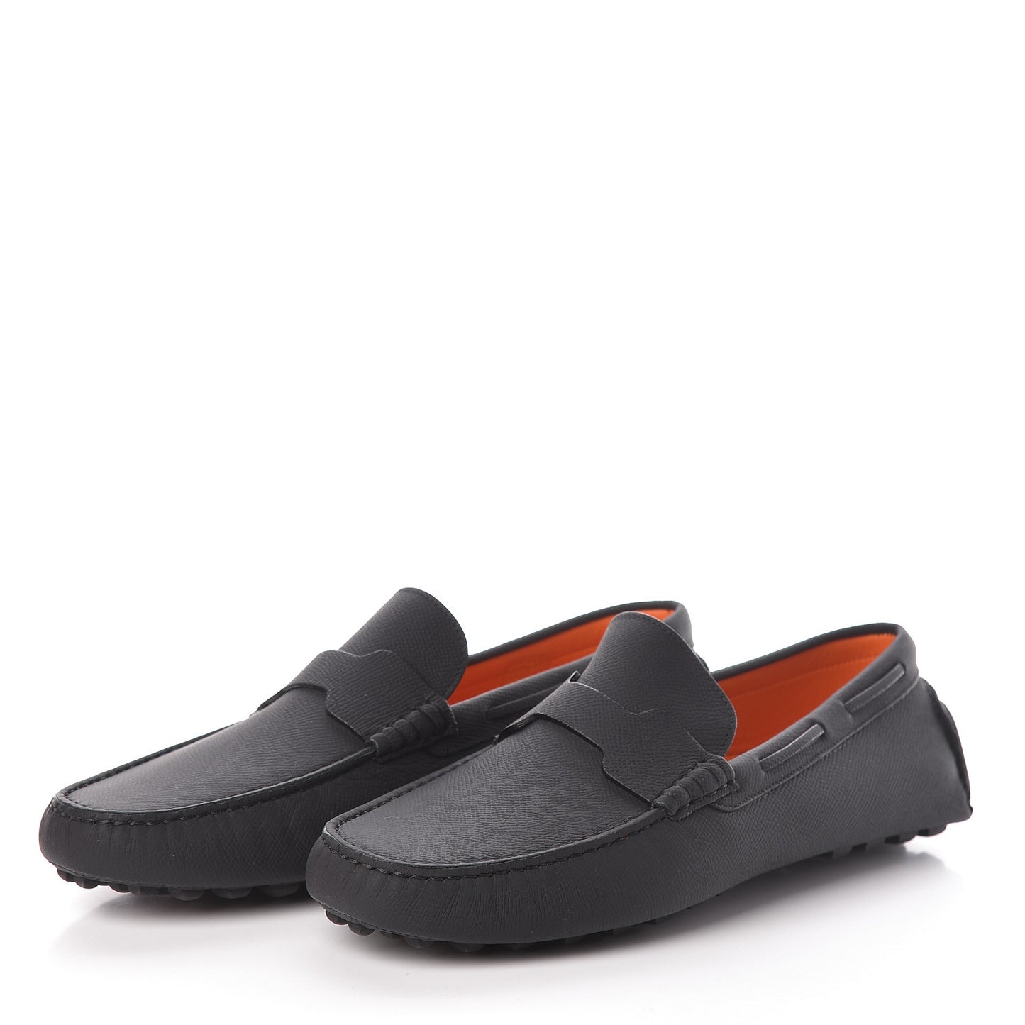Epsom Mens Oscar Loafers 42 Black