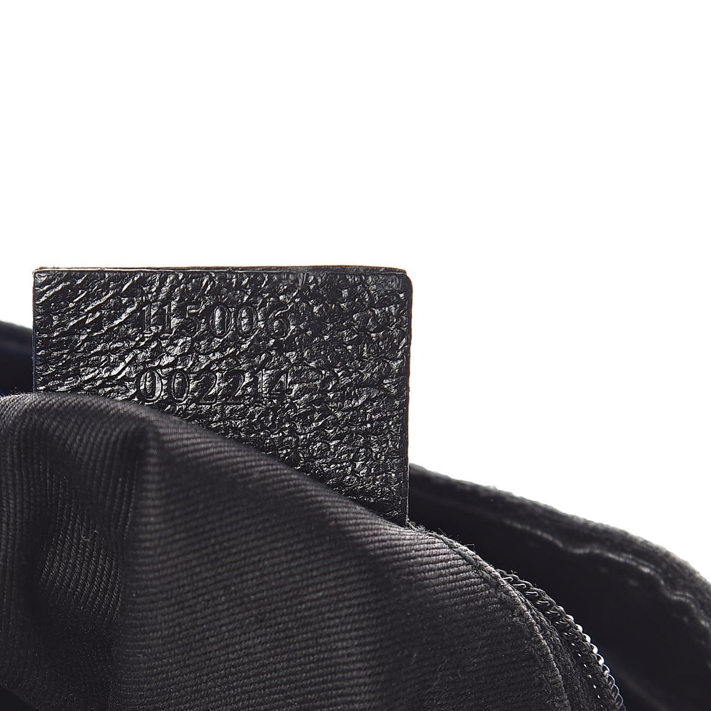 Monogram Drawstring Hobo Black