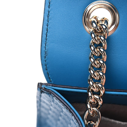 Gucci Microguccissima Mini Emily Shoulder Bag Deep Cobalt 10 of 13