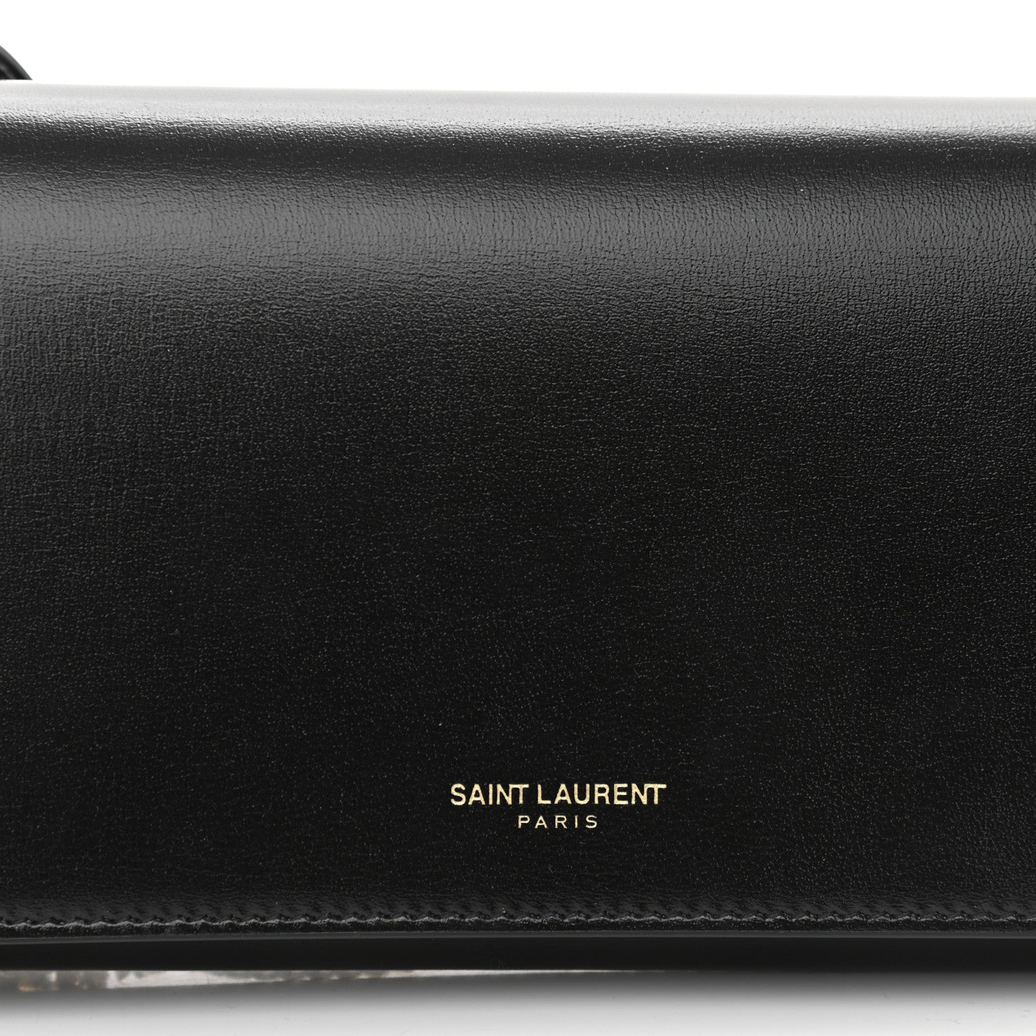 Saint Laurent Smooth Calfskin Mini Paris Bag Black 8 of 10