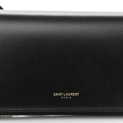 Saint Laurent Smooth Calfskin Mini Paris Bag Black 8 of 10