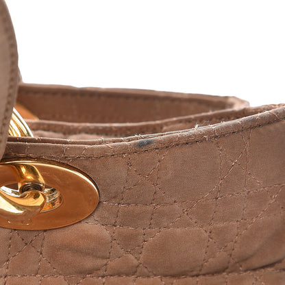 Christian Dior Nylon Cannage Medium Lady Dior Brown 11 of 17