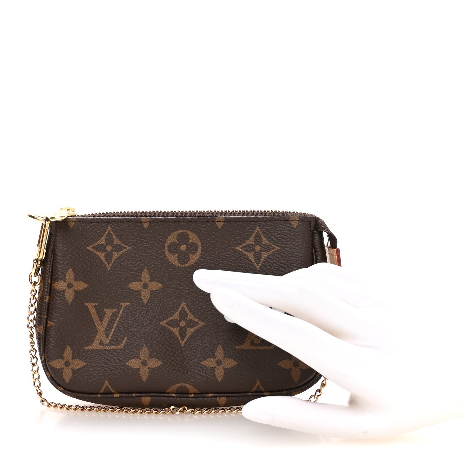 Louis Vuitton Monogram Mini Pochette Accessories 2 of 8