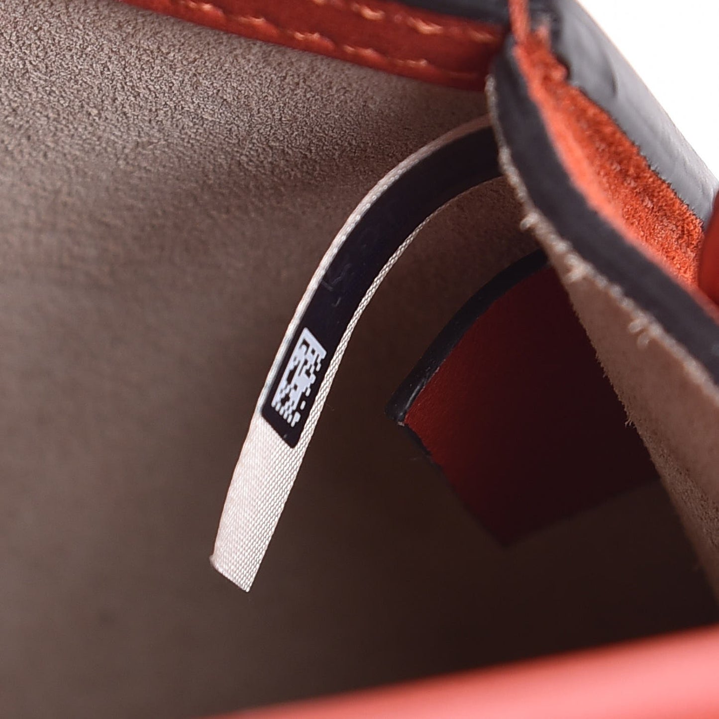 Calfskin Small Nile Bracelet Bag Earthy Red