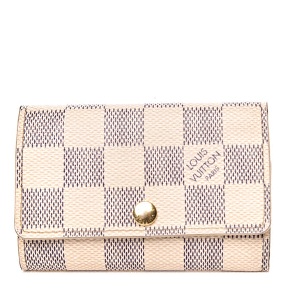 Louis Vuitton Damier Azur Multicles 6 Key Holder 1 of 13