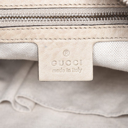 Gucci Pebbled Calfskin Small Miss GG Hobo Beige 7 of 11