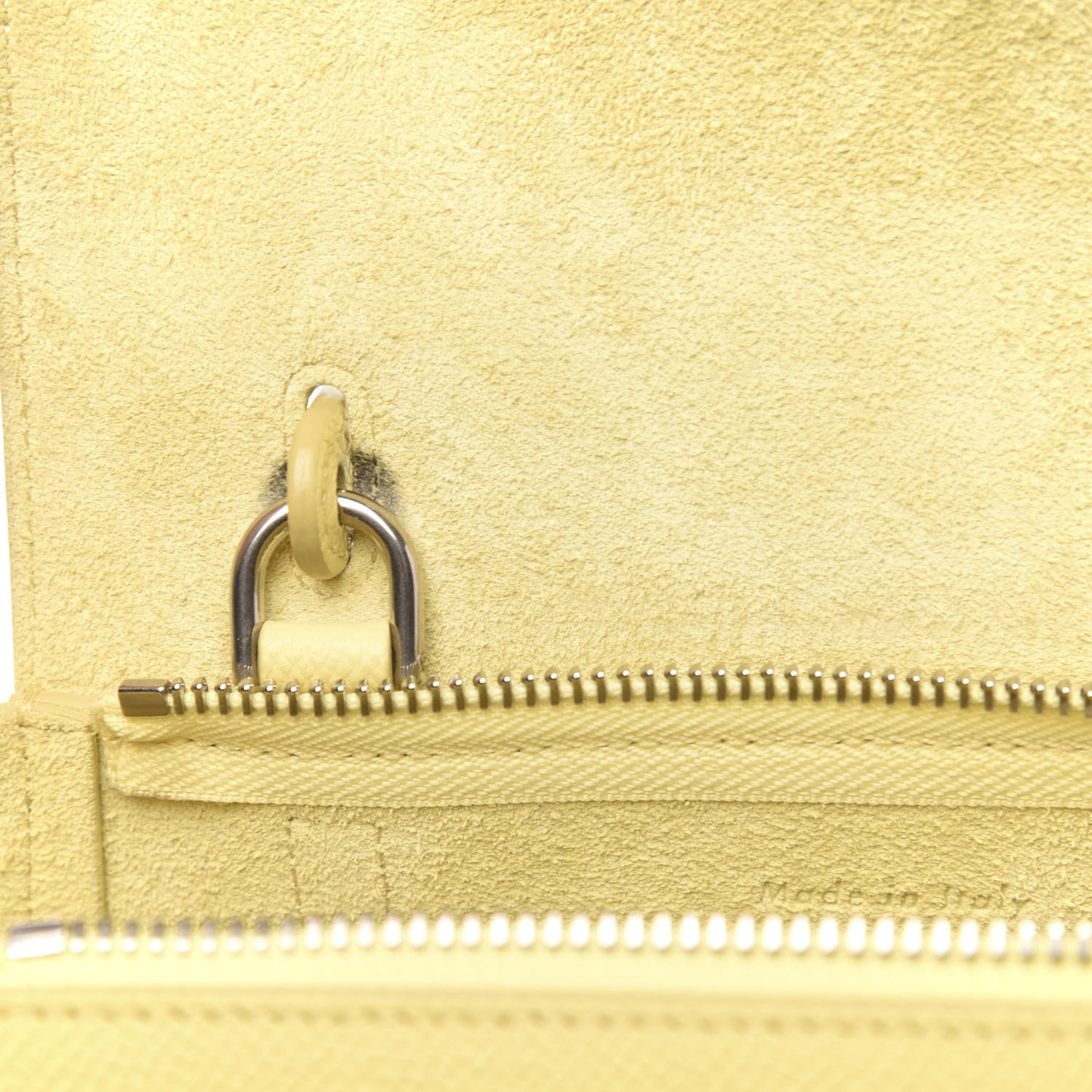 Grained Calfskin Nano Belt Bag Citrus