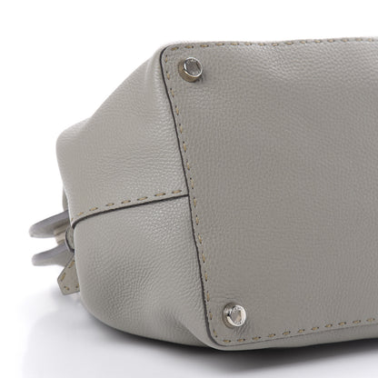 Fendi Cuoio Romano Selleria Adele 1328 Bag Grigio 10 of 15