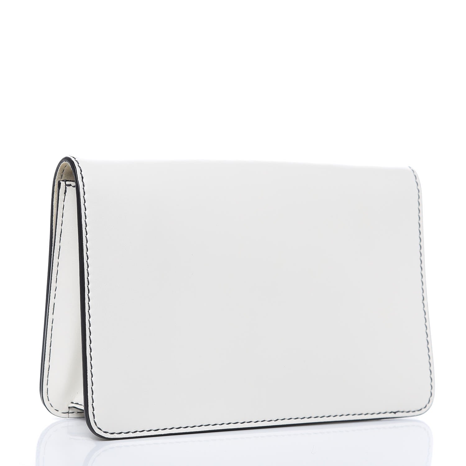 Christian Dior Smooth Calfskin Dio(r)evolution Flap Clutch White 3 of 9