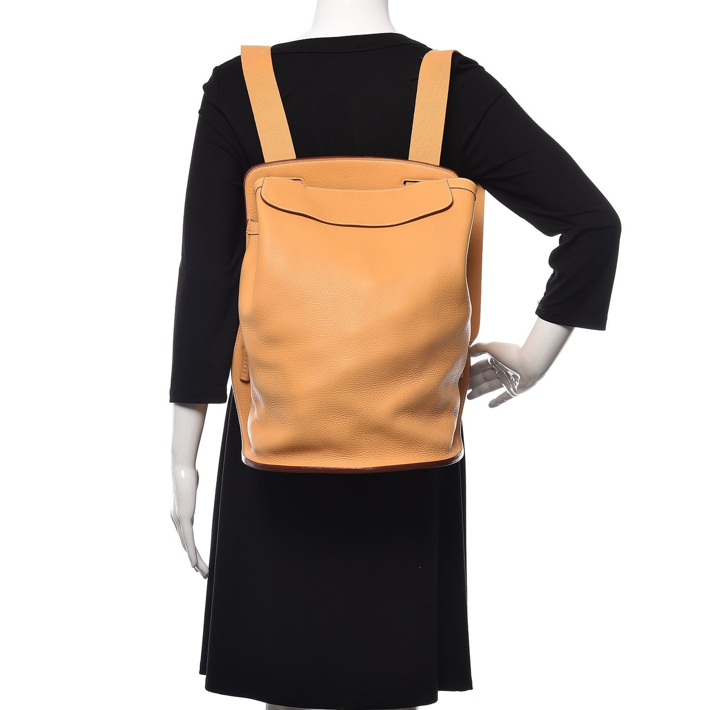 Taurillon Clemence Sherpa Backpack Sable