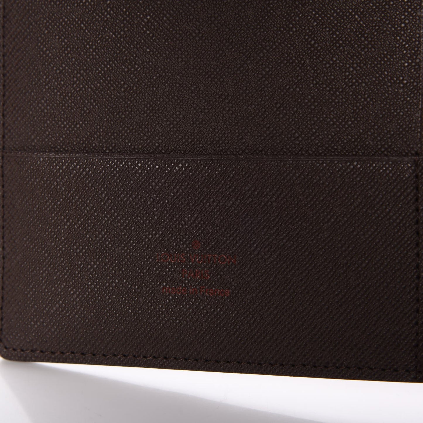 Damier Ebene Large Ring Agenda Cover